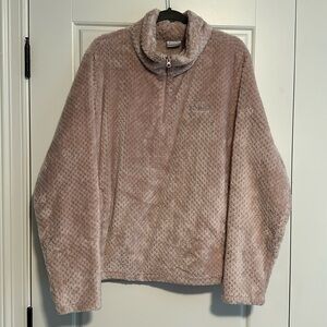 Women’s Columbia Beech Forest 1/4 Zip Fleece Size XXL